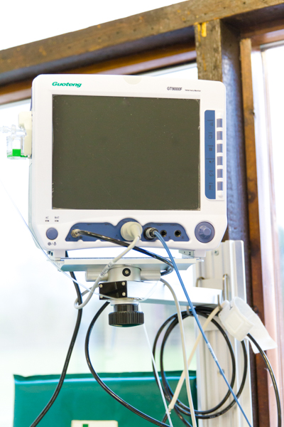 ECG monitor in our practice